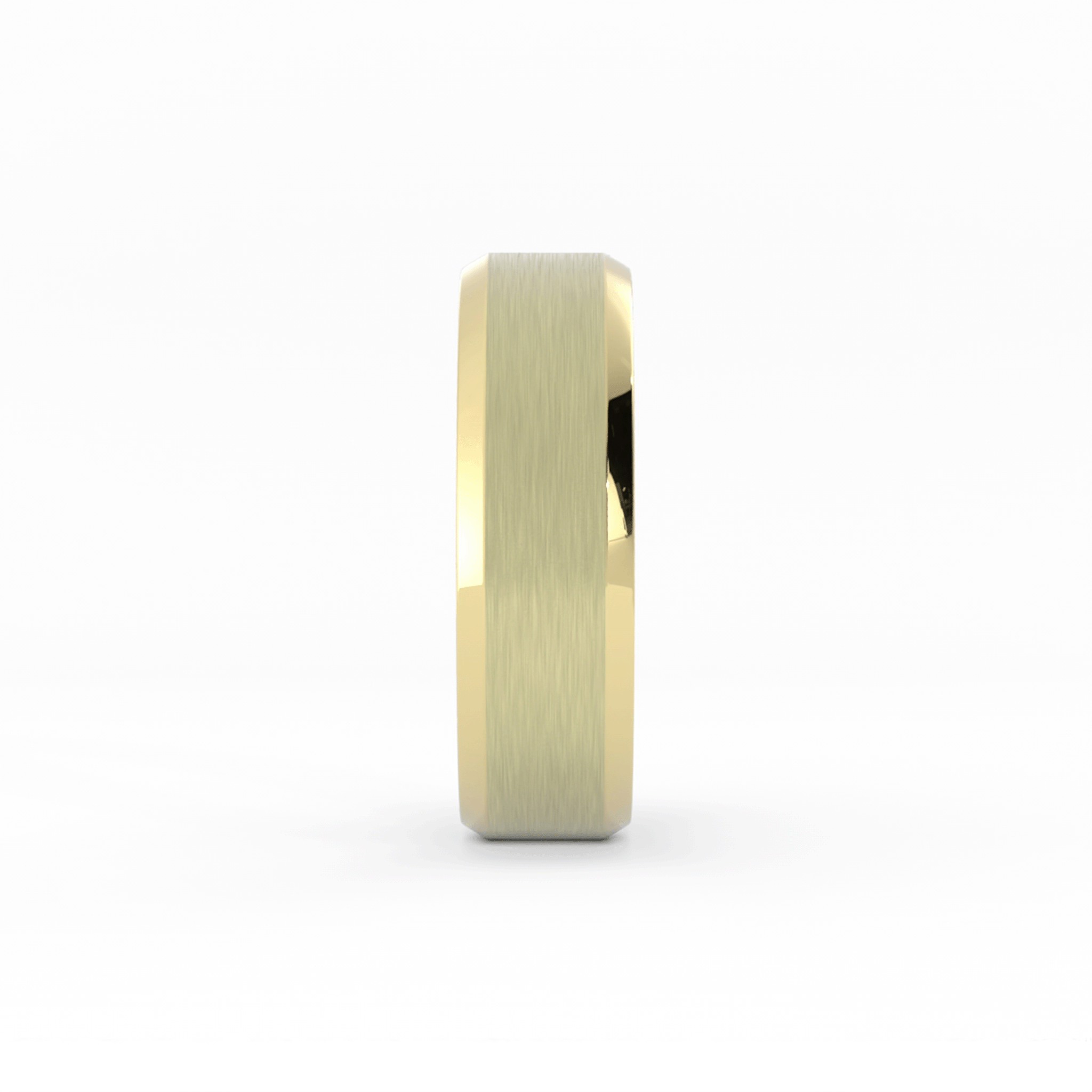 Two-Tone 14K Grey Tantalum/Yellow Gold, 7mm Wedding Band