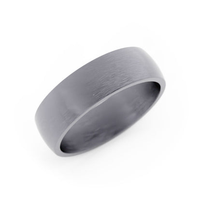 Grey Tantalum 6mm Wedding Band