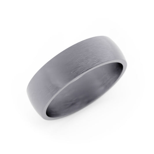 Grey Tantalum 6mm Wedding Band
