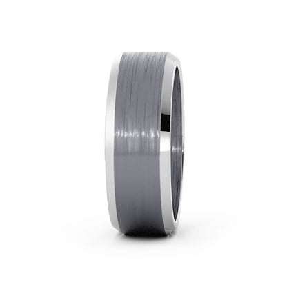 Grey Tantalum 7mm Wedding Band