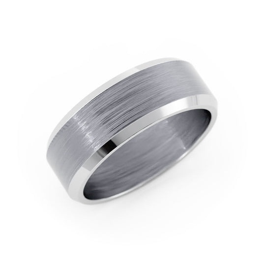 Grey Tantalum 7mm Wedding Band