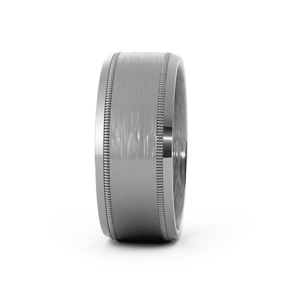 Grey Tantalum 7mm Wedding Band