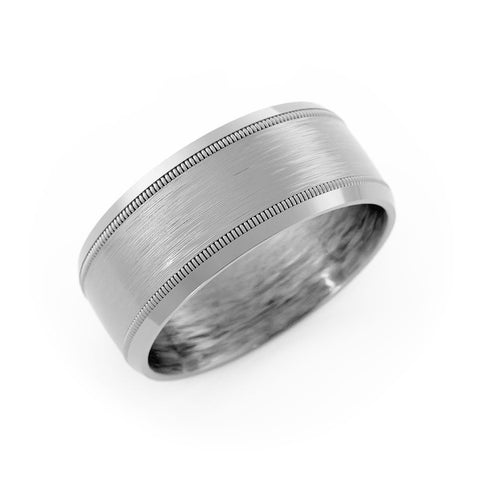 Grey Tantalum 7mm Wedding Band