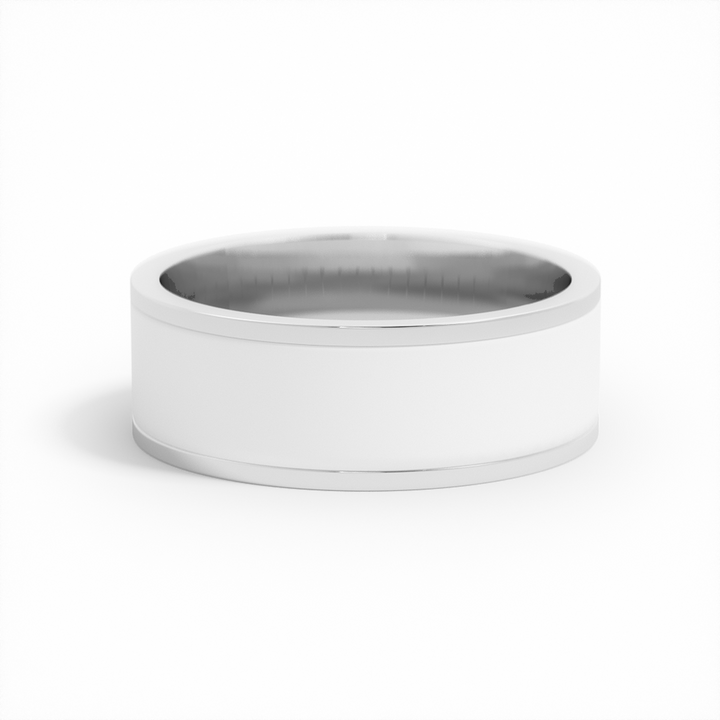 Grey Titanium Cambio Berlin 8mm Ring