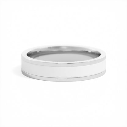 Grey Titanium Cambio Florence 5mm Ring
