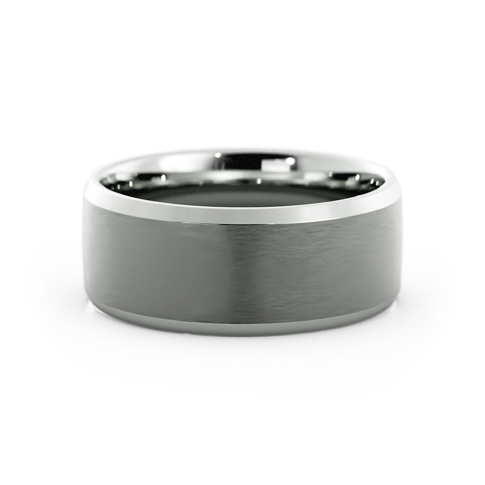 Grey Tungsten 8mm Wedding Band