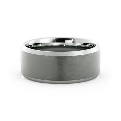 Grey Tungsten 8mm Wedding Band