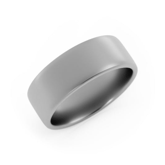 Grey Tungsten 7mm Wedding Band
