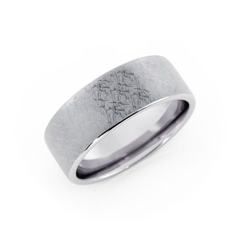 Grey Tungsten 7mm Wedding Band